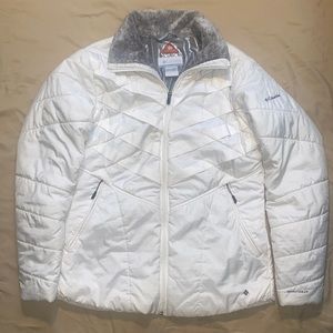 Columbia women’s jacket white size large
